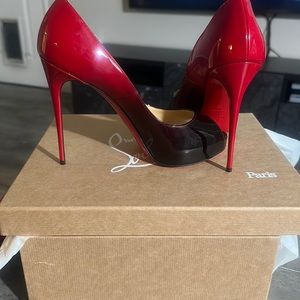 Christian Louboutin Very Prive Open Toe Pumps